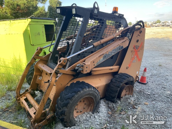 (Villa Rica, GA) Case 450B Rubber Tired Skid Steer Loader, CASE SKIDSTEER No Key, Not Running, Condi