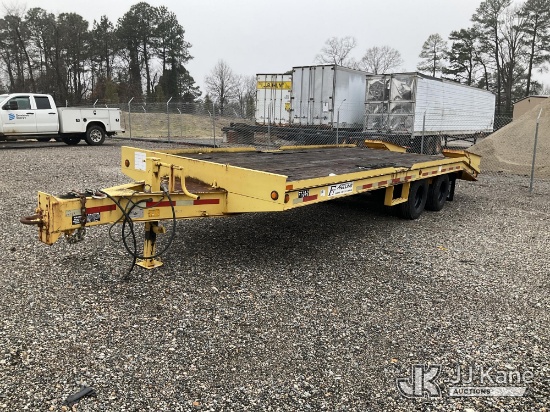 (Chester, VA) 2008 Felling FT-24-2 T/A Tagalong Trailer Decking Damaged