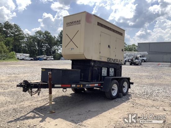 (Graysville, AL) 2004 Tandem 16 Ton Quad Axle Tagalong Equipment Trailer Non-Titled, Seller States B