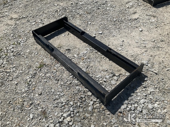 (Villa Rica, GA) 46 In Skid Steer Mount Frame (New/Unused) NOTE: This unit is being sold AS IS/WHERE