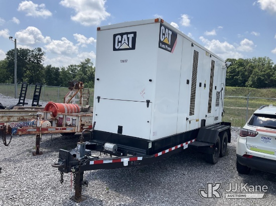 (Verona, KY) 2011 Caterpillar Portable Generator, S/N CAT0000LX4R00634, trailer mtd. Duke Unit) (Non