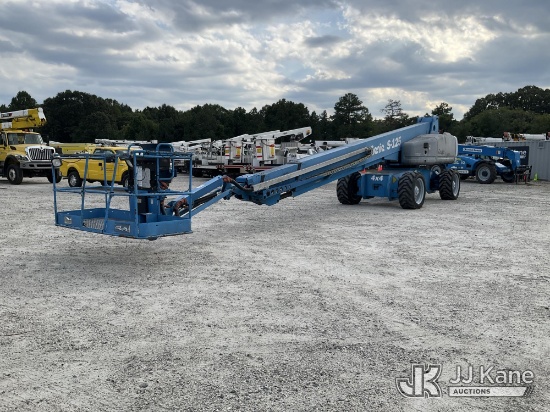 (Chester, VA) 2015 Genie S125S 125 ft. 4x4 Self-Propelled Telescopic Manlift Runs & Moves) (Only Ope