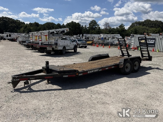 (Chester, VA) 2017 Lucon 5T202BW T/A Tagalong Equipment Trailer Exterior Defects-Right Tire Drags Mo
