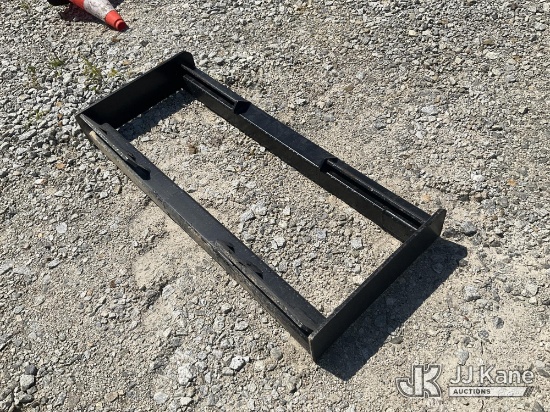 (Villa Rica, GA) 46 In Skid Steer Mount Frame NOTE: This unit is being sold AS IS/WHERE IS via Timed