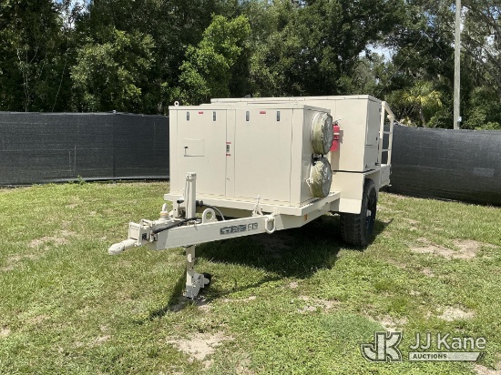 (Tampa, FL) 2007 DHS Systems HP-2 DRASH Trailer Mounted Generator/HVAC Unit Operates) (No Key Needed