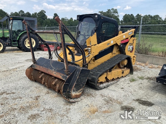 (Chester, VA) 2021 CAT 299D3 XE HighFlow 2 Spd Crawler Shredder/Mulcher Not Running, Condition Unkno