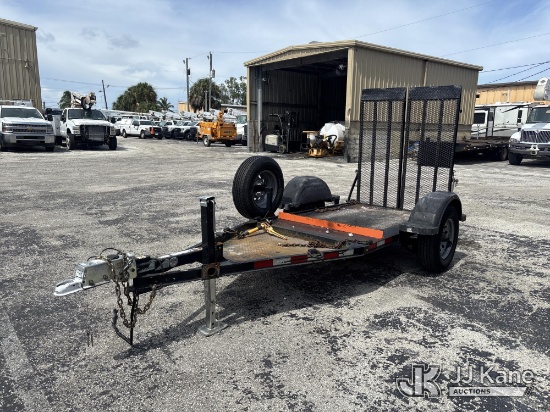(West Palm Beach, FL) 2019 MMDI Inc. E510H S/A Tagalong Flatbed Trailer FL Residents Purchasing Titl