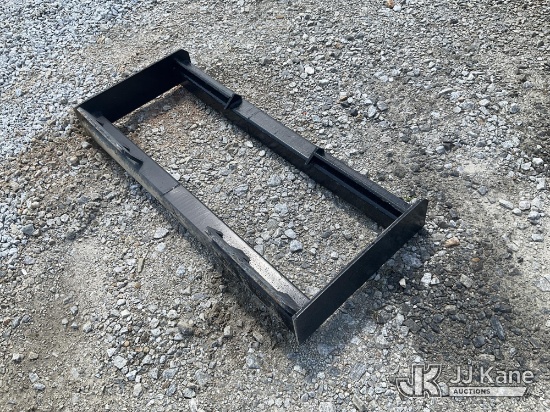 (Villa Rica, GA) 46 In Skid Steer Mount Frame (New/Unused) NOTE: This unit is being sold AS IS/WHERE