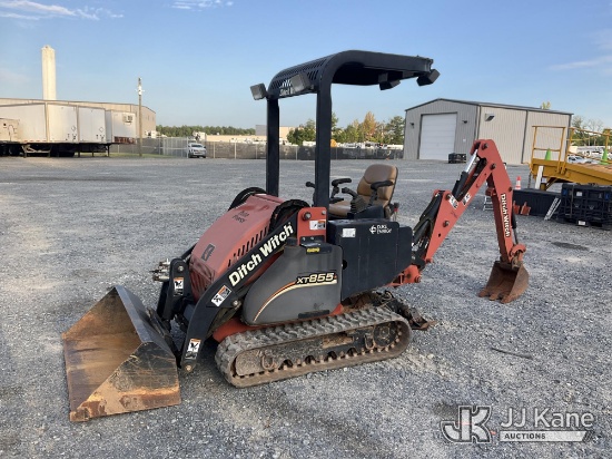 (China Grove, NC) 2010 Ditch Witch XT855 Tracked Tool Carrier Duke Unit) (Runs, Moves & Operates) (O