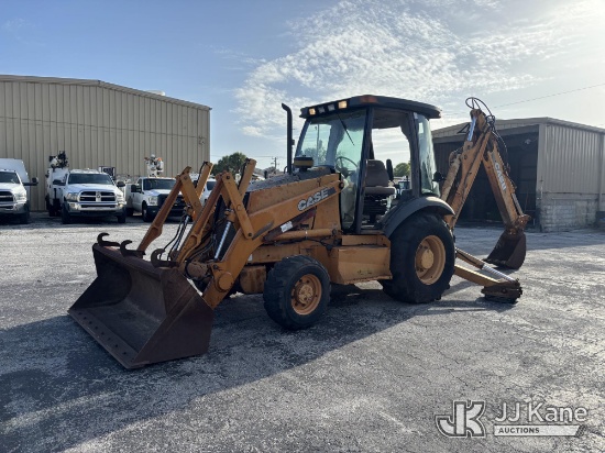 (West Palm Beach, FL) 1998 Case 580 Super M Tractor Loader Extendahoe Runs, Moves, & Operates) (Hydr