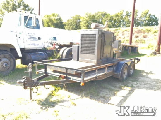 (Florence, SC) 2020 P & T Trailer 77X16WT T/A Tagalong Equipment Trailer