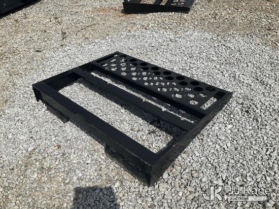 (Villa Rica, GA) 46 In Skid Steer Fork Frame (New/Unused) NOTE: This unit is being sold AS IS/WHERE