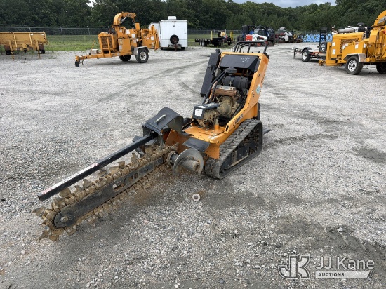 (Chester, VA) 2020 Barreto 20RTK Walk-Behind Crawler Trencher Runs, Moves & Operates