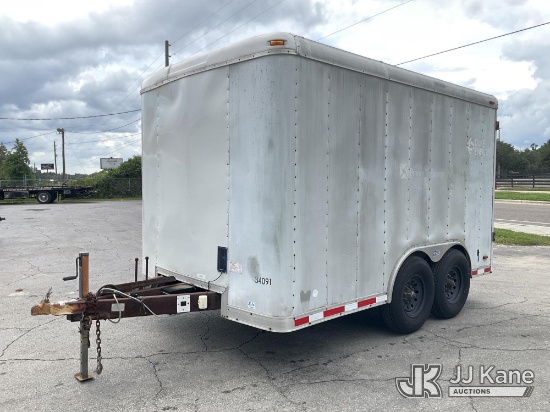 (Ocala, FL) 2004 TRLE T/A Enclosed Cargo Trailer Duke Unit