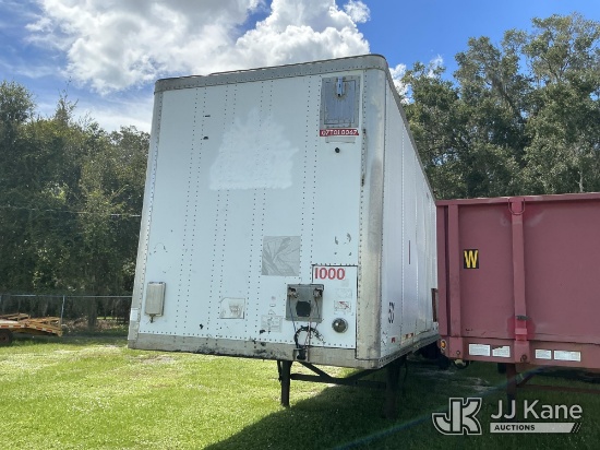 (Tampa, FL) 2007 Wabash National Corporation Van Body Trailer FL Residents Purchasing Titled Items -