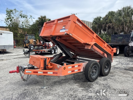 (West Palm Beach, FL) 2020 MMDI Inc. 610DUMP T/A Dump Trailer Operates) (FL Residents Purchasing Tit