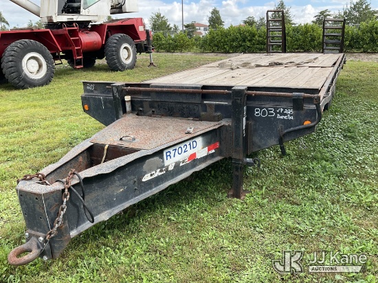 (West Palm Beach, FL) 2005 Anderson Mfg T/A Tagalong Equipment Trailer Frame Damage & Rust) (FL Resi