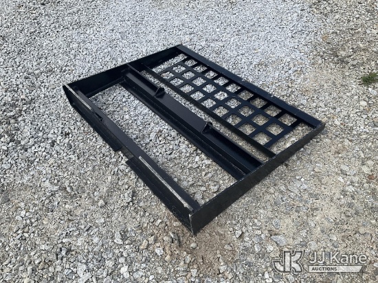 (Villa Rica, GA) 46 In Skid Steer Fork Frame (New/Unused) NOTE: This unit is being sold AS IS/WHERE