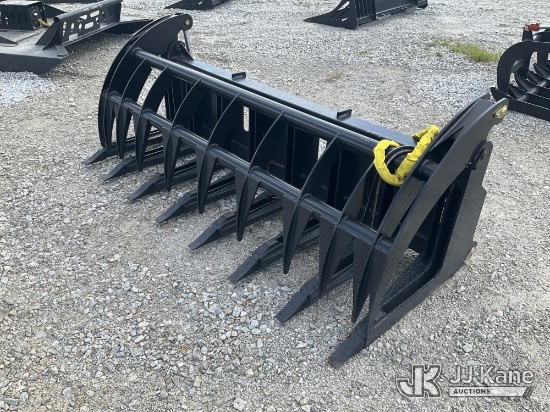 (Villa Rica, GA) 84 In Skid Steer Root Grapple (New/Unused) NOTE: This unit is being sold AS IS/WHER