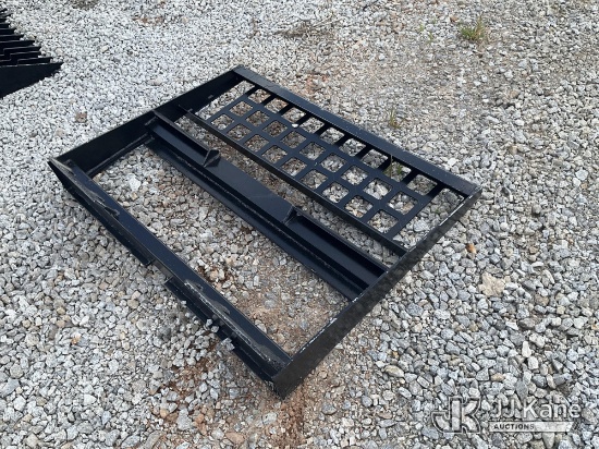 (Villa Rica, GA) 46 In Skid Steer Fork Frame (New/Unused) NOTE: This unit is being sold AS IS/WHERE