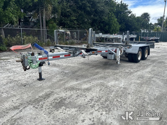(Riviera Beach, FL) 2015 Sauber 4500 T/A Galvanized Extendable Pole Trailer FL Residents Purchasing