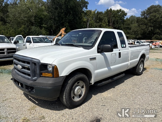 (Memphis, TN) 2007 Ford F250 Extended-Cab Pickup Truck, Municipal Owned Runs & Moves
