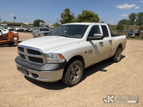 (Shakopee, MN) 2016 RAM 1500 4x4 Extended-Cab Pickup Truck Runs & Moves) (Dash Warning Indicators On