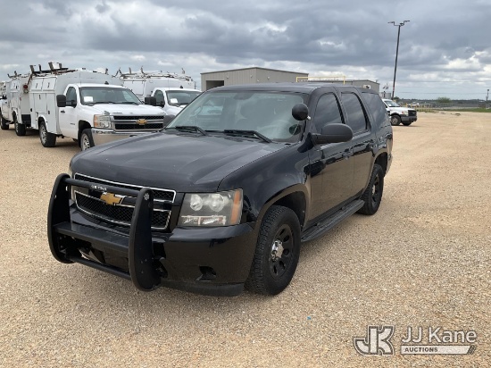 (Marion, TX) 2014 Chevrolet Tahoe Police 4-Door Sport Utility Vehicle Runs & Moves