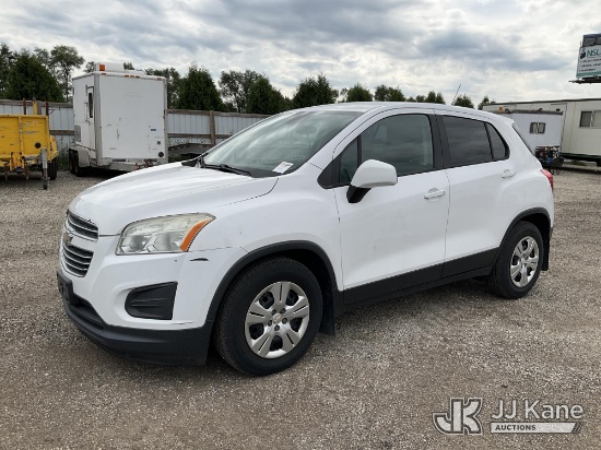 (South Beloit, IL) 2016 Chevrolet Trax LS 4-Door Sport Utility Vehicle Runs & Moves