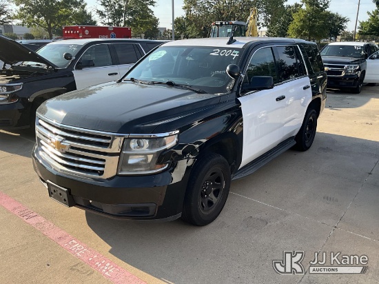 (Allen, TX) 2020 Chevrolet Tahoe Police 4-Door Sport Utility Vehicle, City of Allen TX Owned Runs &