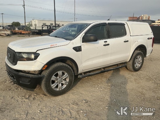 (Waxahachie, TX) 2019 Ford Ranger 4x4 Crew-Cab Pickup Truck Runs & Moves) (Dash Warning Indicators O