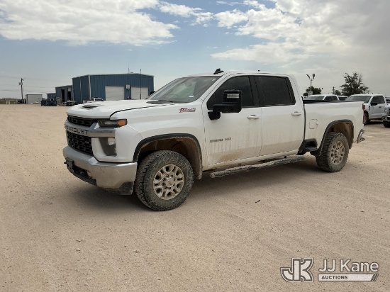 (Midland, TX) 2023 Chevrolet Silverado 2500HD 4x4 Crew-Cab Pickup Truck Runs & Moves) (Dash Warning