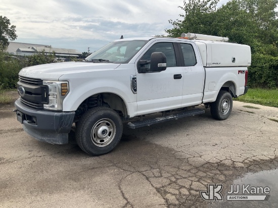 (South Beloit, IL) 2018 Ford F250 4x4 Extended-Cab Pickup Truck Runs & Moves