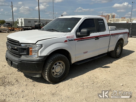 (Waxahachie, TX) 2020 Ford F150 4x4 Extended-Cab Pickup Truck Runs & Moves) (Engine Performance Conc