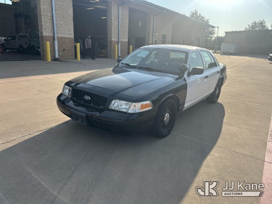 (Allen, TX) 2009 Ford Crown Victoria Police Interceptor 4-Door Sedan, City of Allen TX Owned Runs &
