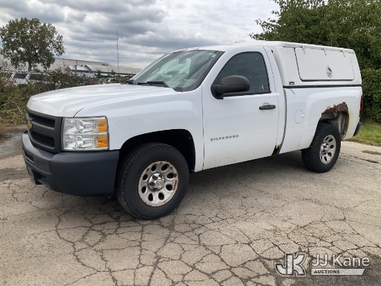 (South Beloit, IL) 2012 Chevrolet Silverado 1500 Pickup Truck Runs & Moves) (Engine Performance Conc