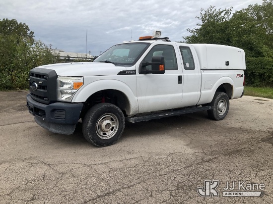 (South Beloit, IL) 2015 Ford F250 4x4 Extended-Cab Pickup Truck Runs & Moves) (Engine Performance Co