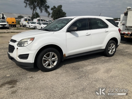 (South Beloit, IL) 2016 Chevrolet Equinox LS AWD 4-Door Sport Utility Vehicle Not Running, Condition