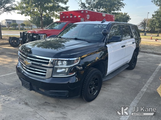(Allen, TX) 2020 Chevrolet Tahoe Police 4-Door Sport Utility Vehicle, City of Allen TX Owned Runs &