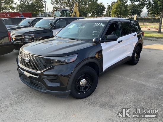 (Allen, TX) 2021 Ford Explorer AWD Police Interceptor 4-Door Sport Utility Vehicle, City of Allen TX