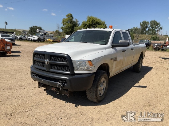 (Shakopee, MN) 2014 RAM 2500 4x4 Crew-Cab Pickup Truck Runs & Moves) (Dash Warning Indicators On