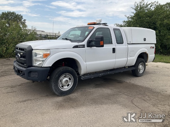 (South Beloit, IL) 2015 Ford F-250 SD Extended-Cab Pickup Truck Runs & Moves) (Corrosion