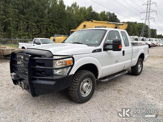 (Memphis, TN) 2014 Ford F-250 SD Extended-Cab Pickup Truck, Municipal Owned Runs & Moves) (Dash Warn