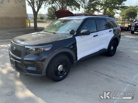 (Allen, TX) 2020 Ford Explorer AWD Police Interceptor 4-Door Sport Utility Vehicle, City of Allen TX