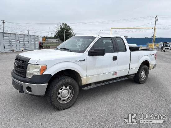 (Lebanon, TN) 2014 Ford F-150 4x4 Extended-Cab Pickup Truck Runs & Moves) (Dash Indicator Light On)
