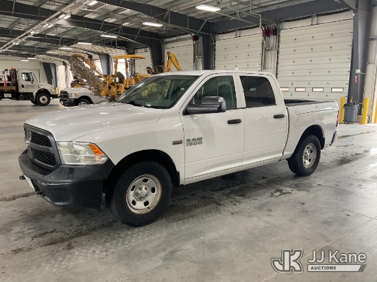 (Carrier Mills, IL) 2016 RAM 1500 Crew-Cab Pickup Truck, Cooperative Owned. Unit 165A Runs & Moves