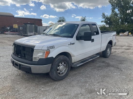 (Des Moines, IA) 2014 Ford F150 4x4 Extended-Cab Pickup Truck Runs & Moves) (Engine Performance Conc