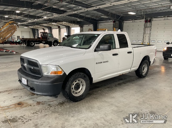(Carrier Mills, IL) 2012 RAM 1500 Extended-Cab Pickup Truck, Cooperative Owned. Unit 128E. Runs & Mo
