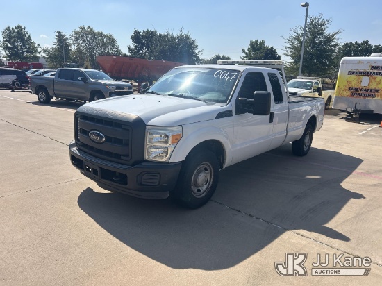 (Allen, TX) 2014 Ford F250 Extended-Cab Pickup Truck, City of Allen TX Owned Runs & Moves