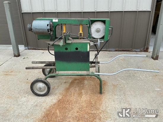 (South Beloit, IL) Greenlee 4-way Band Saw (Operates) NOTE: This unit is being sold AS IS/WHERE IS v